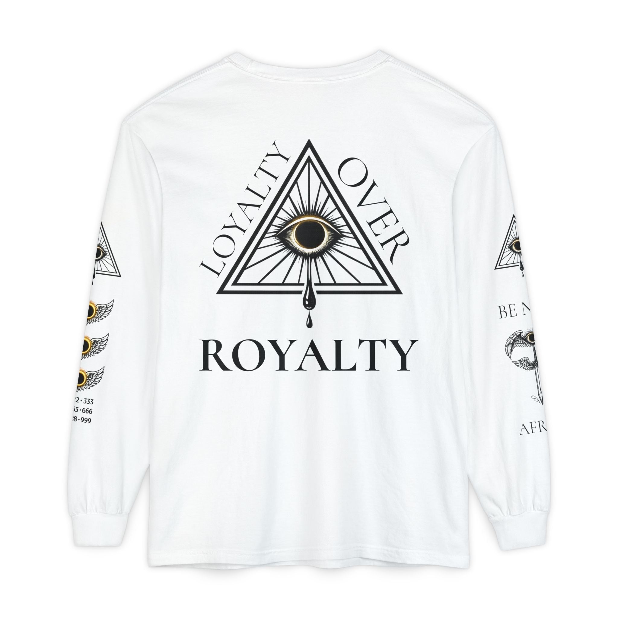 LOYALTY OVER ROYALTY (WHITE)