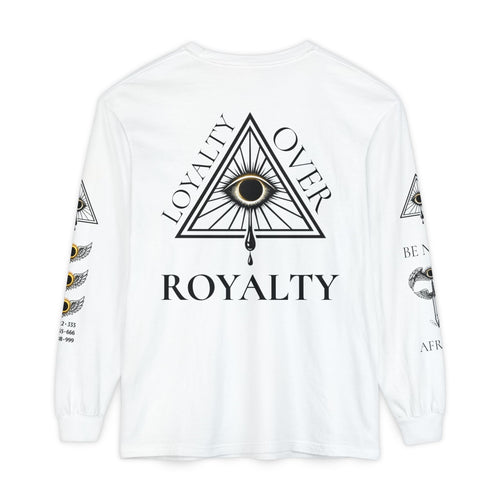 LOYALTY OVER ROYALTY (WHITE)