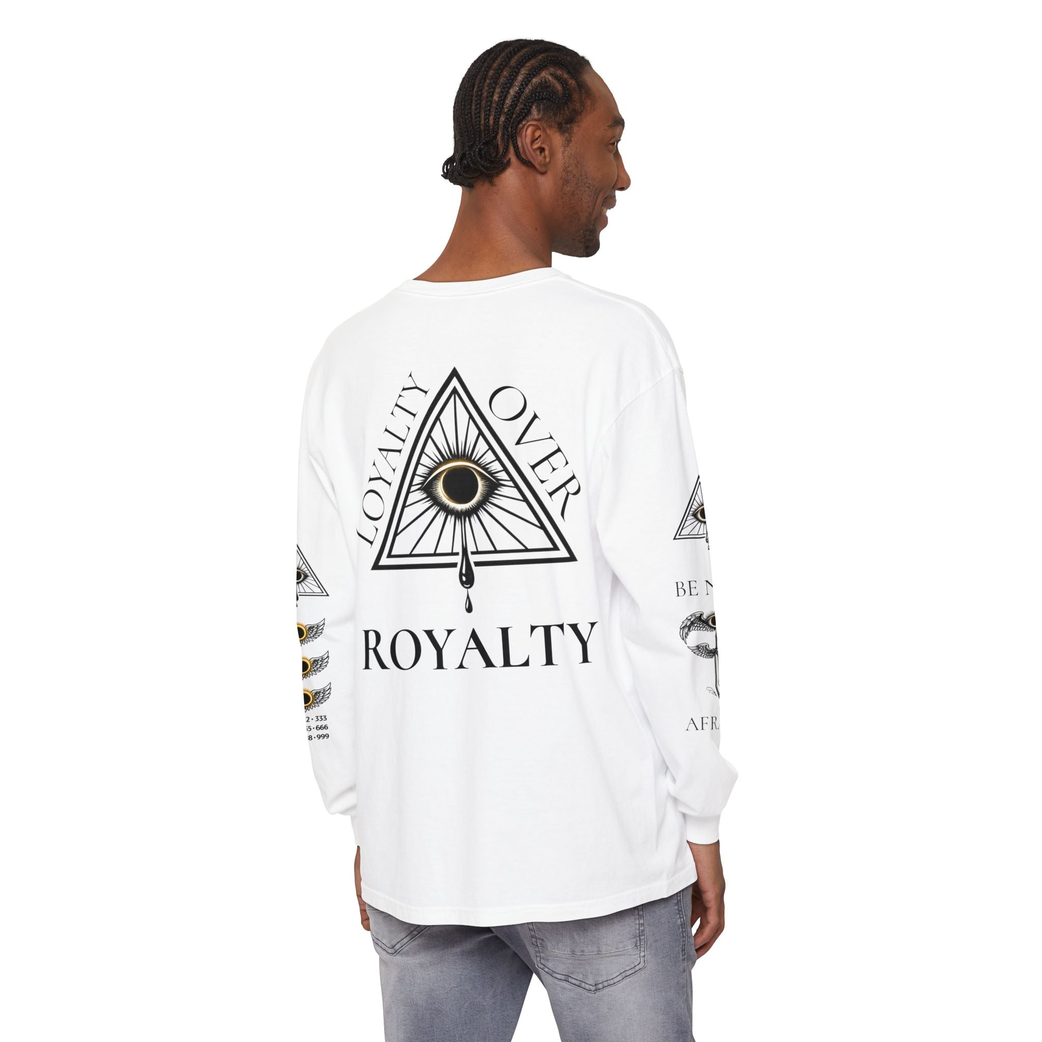 LOYALTY OVER ROYALTY (WHITE)